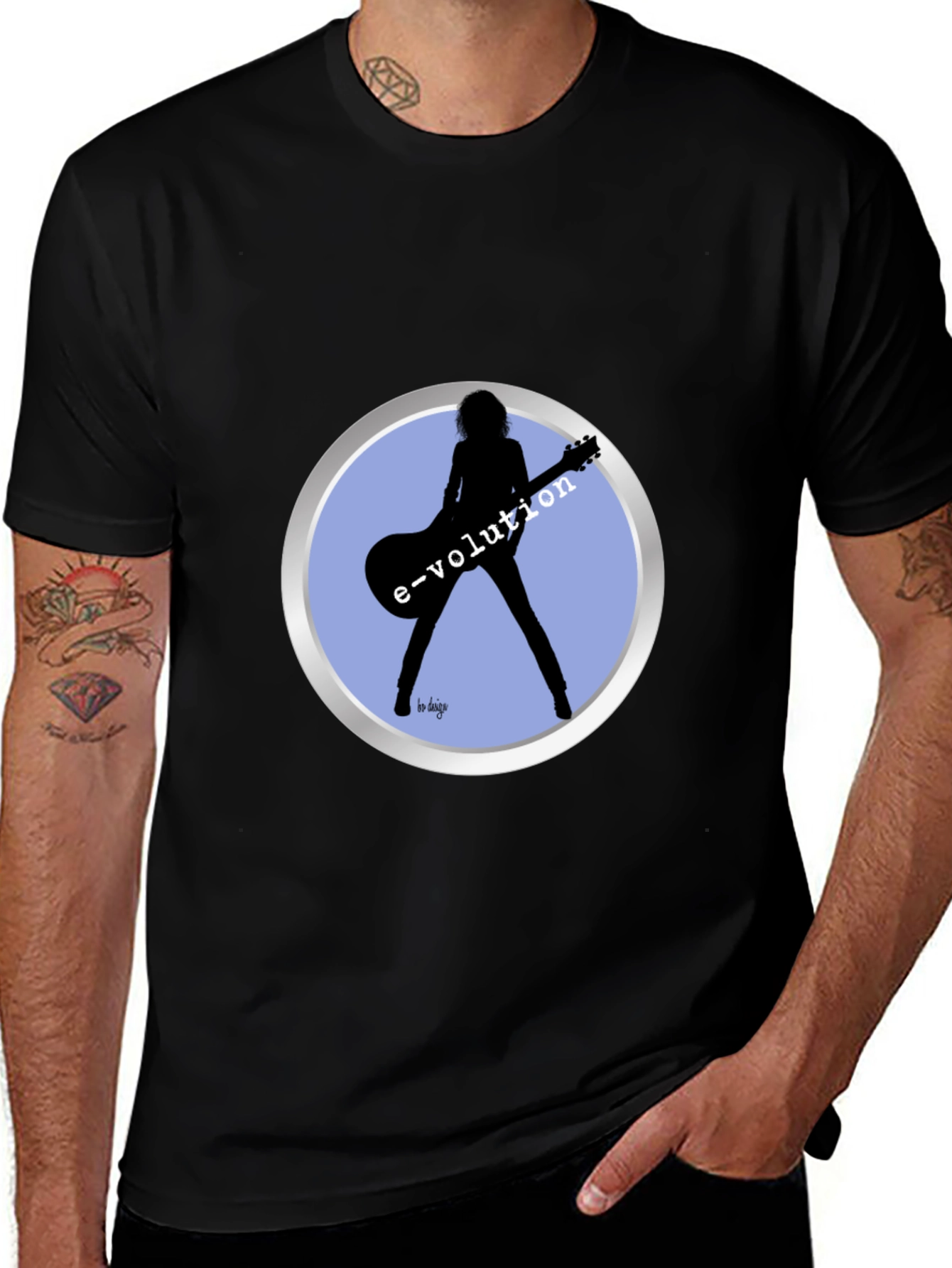 E-volution Guitarist Graphic Tee