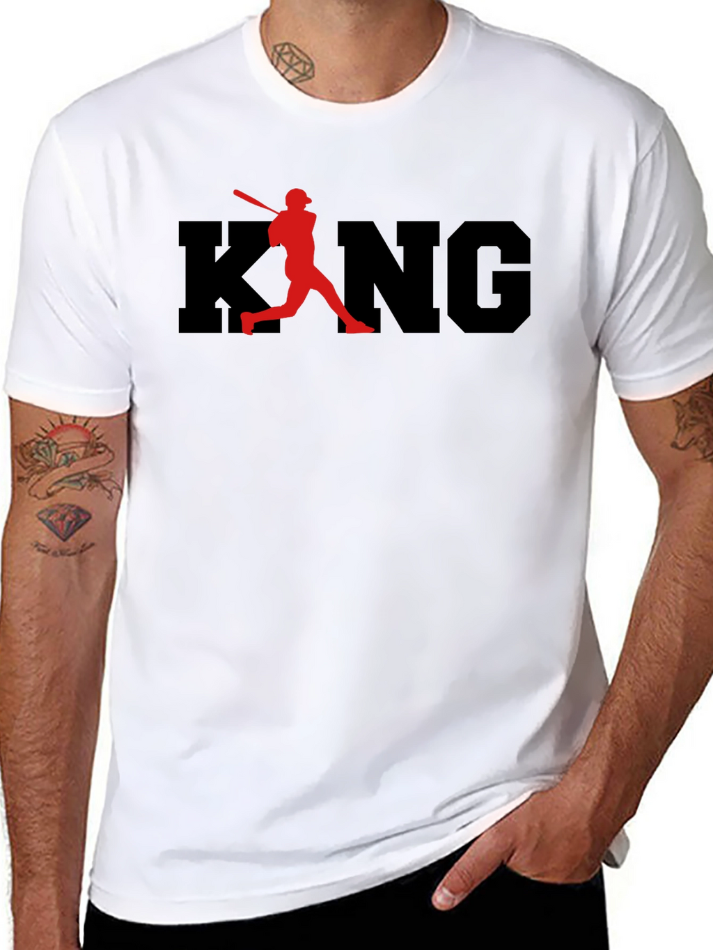 Baseball King Graphic T-Shirt