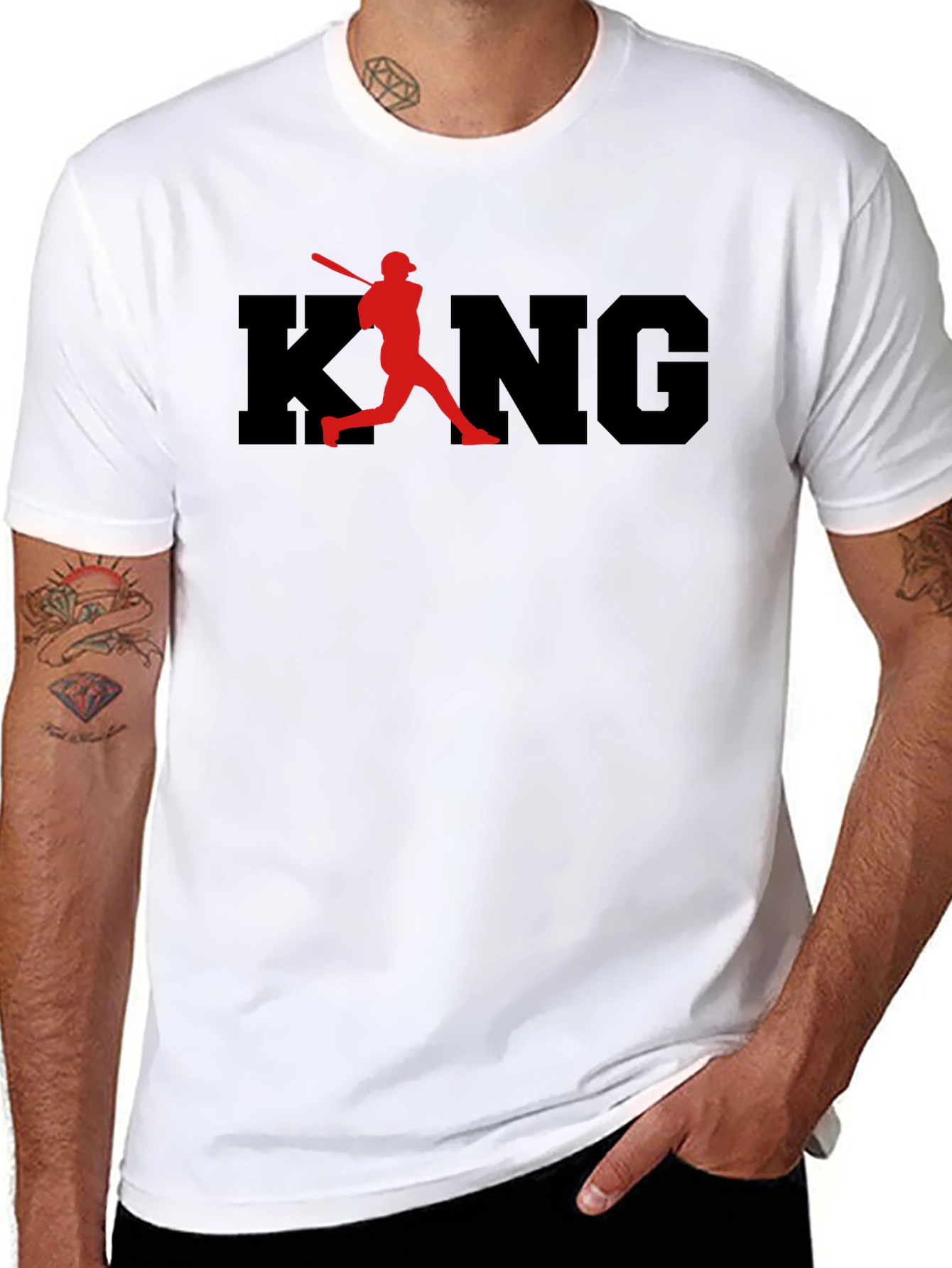 Baseball King Graphic T-Shirt