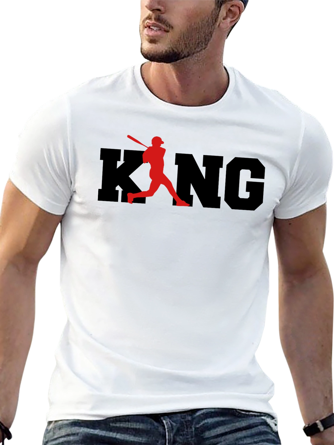 Baseball King Graphic T-Shirt