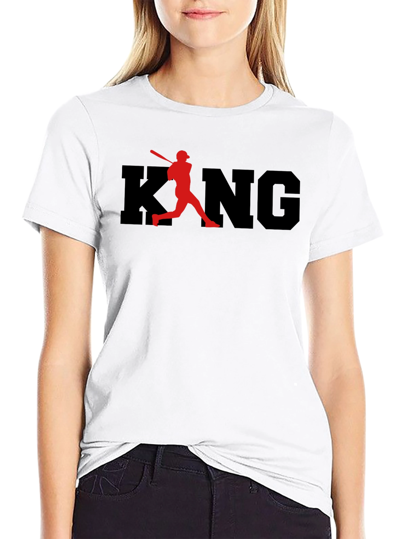 Baseball King Graphic T-Shirt