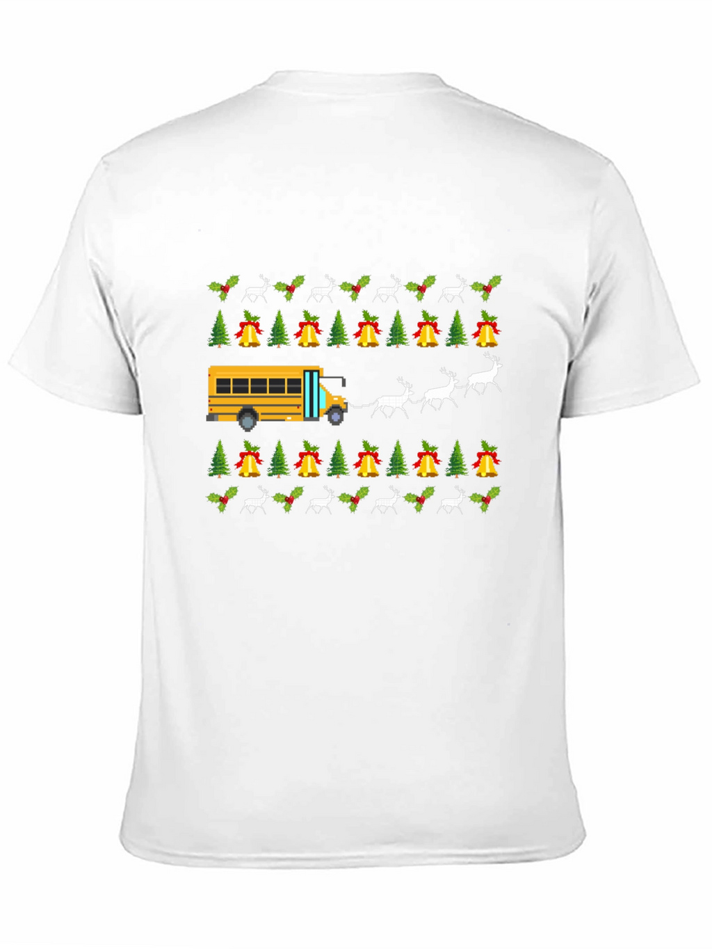 Christmas School Bus T-Shirt