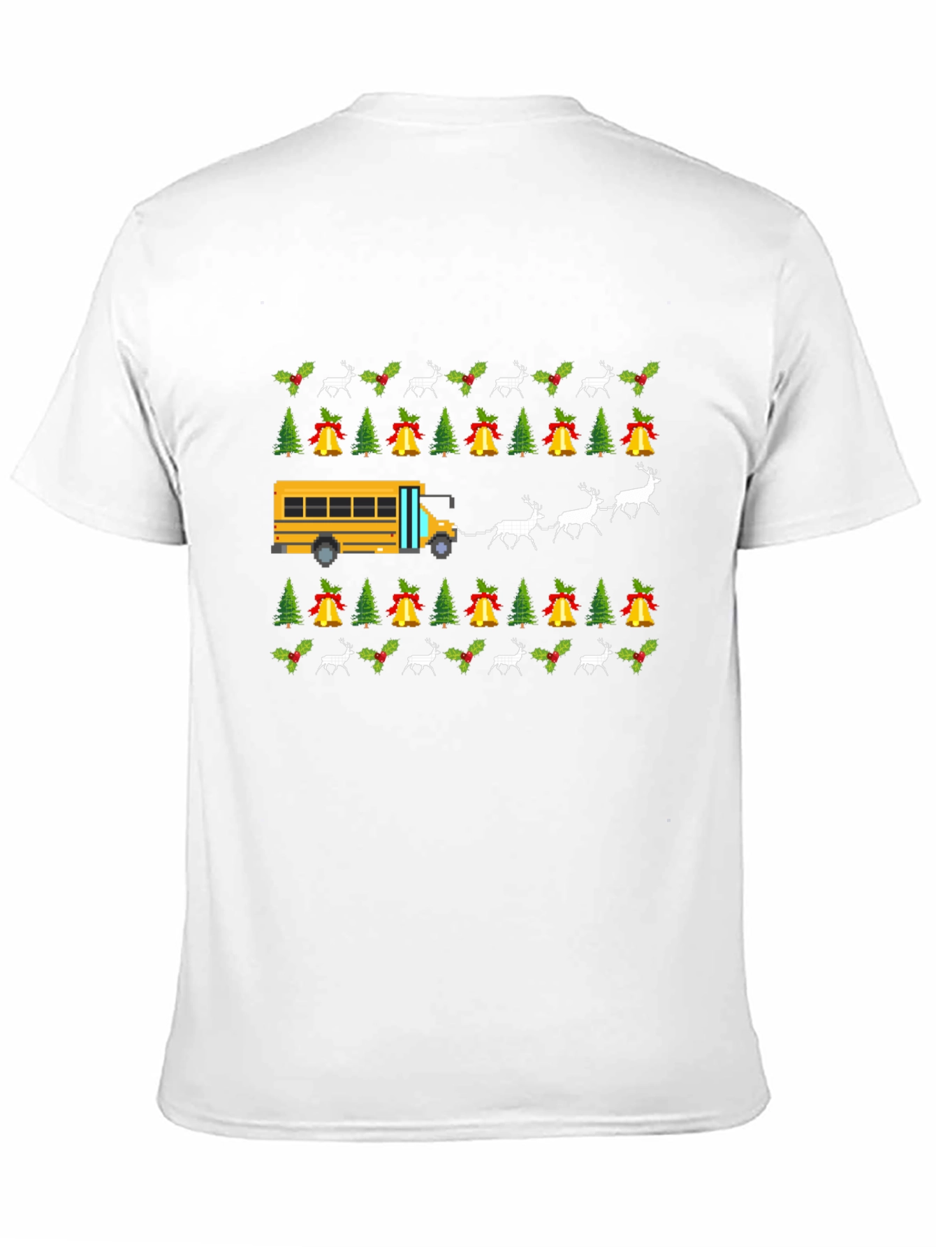 Christmas School Bus T-Shirt