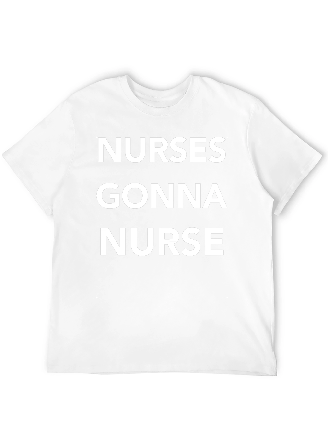 Nurses Gonna Nurse Graphic Tee - Black