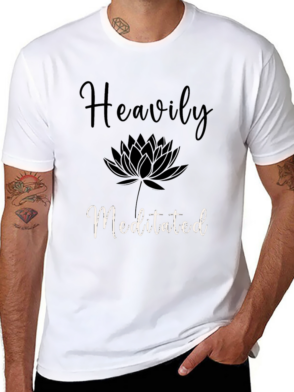 Heavily Meditated Graphic Tee