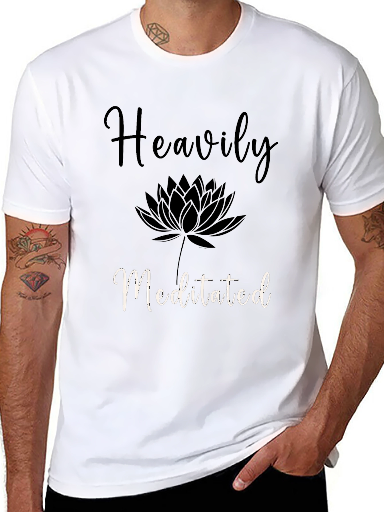Heavily Meditated Graphic Tee