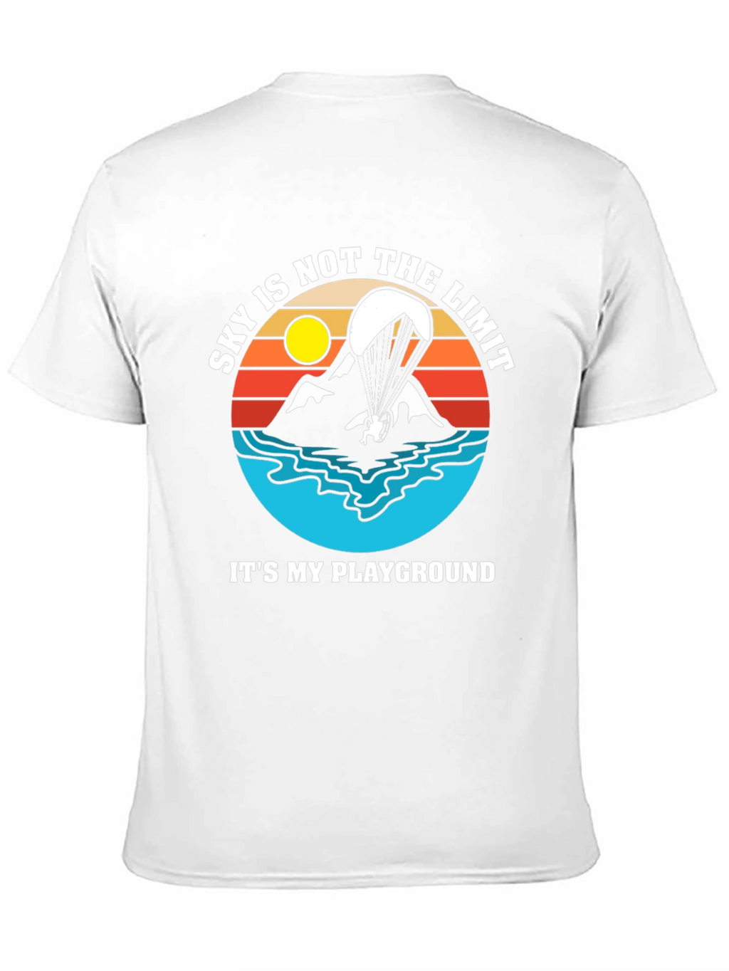 Skys Not The Limit T-Shirt - Paragliding Adventure Tee