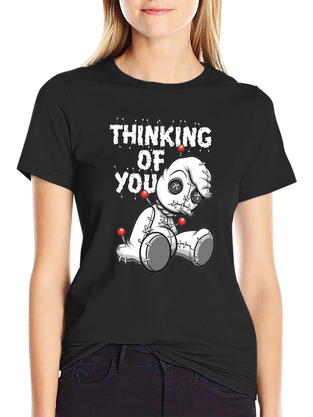 Thinking Of You Voodoo Doll T-Shirt