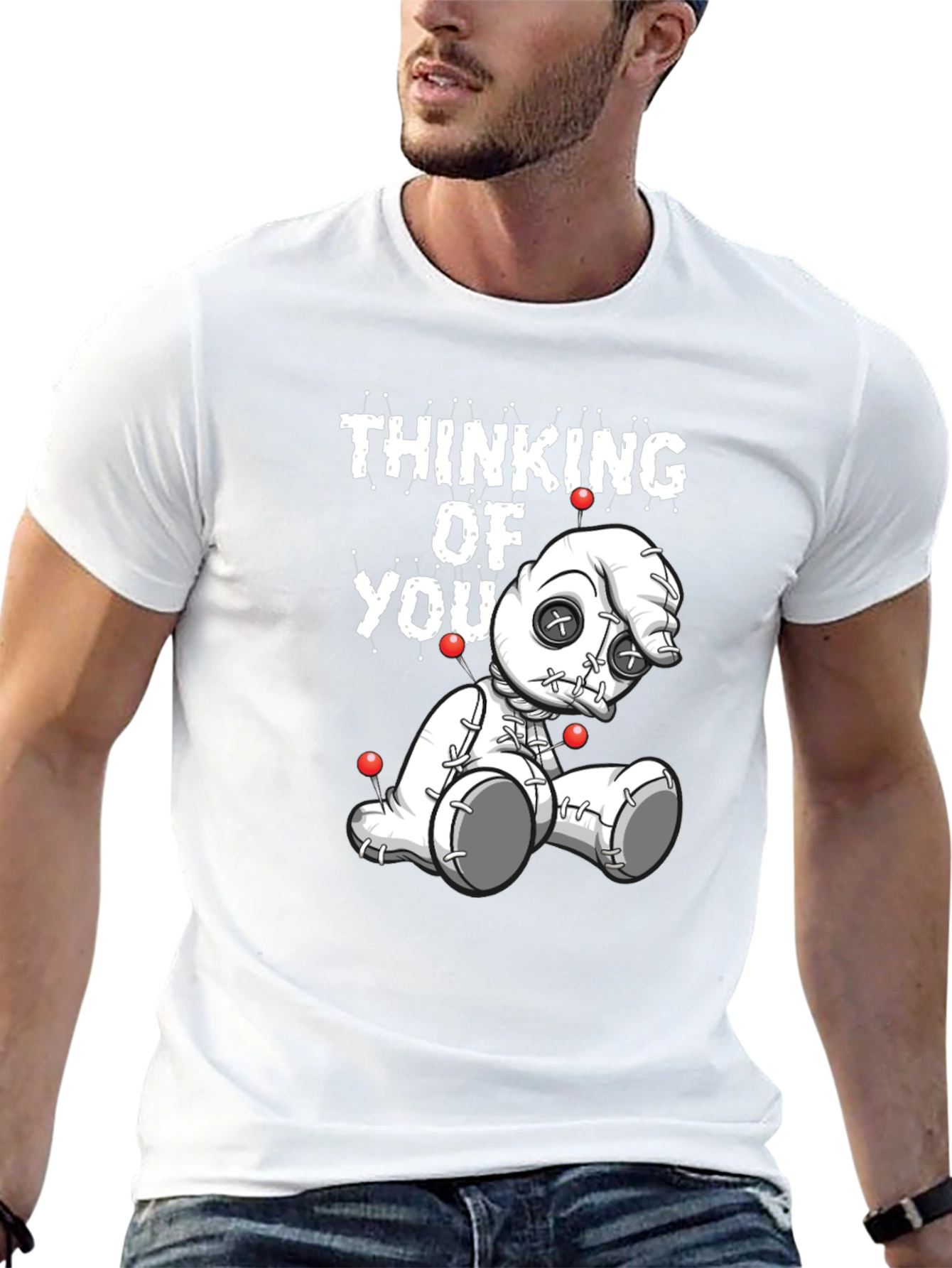 Thinking Of You Voodoo Doll T-Shirt