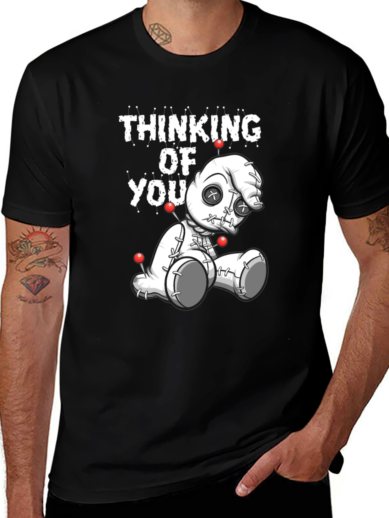Thinking Of You Voodoo Doll T-Shirt