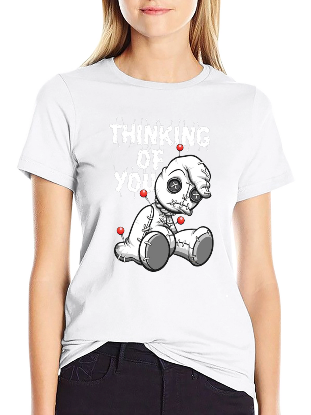 Thinking Of You Voodoo Doll T-Shirt
