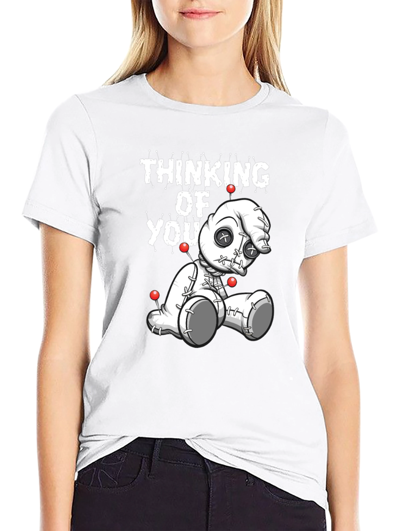 Thinking Of You Voodoo Doll T-Shirt