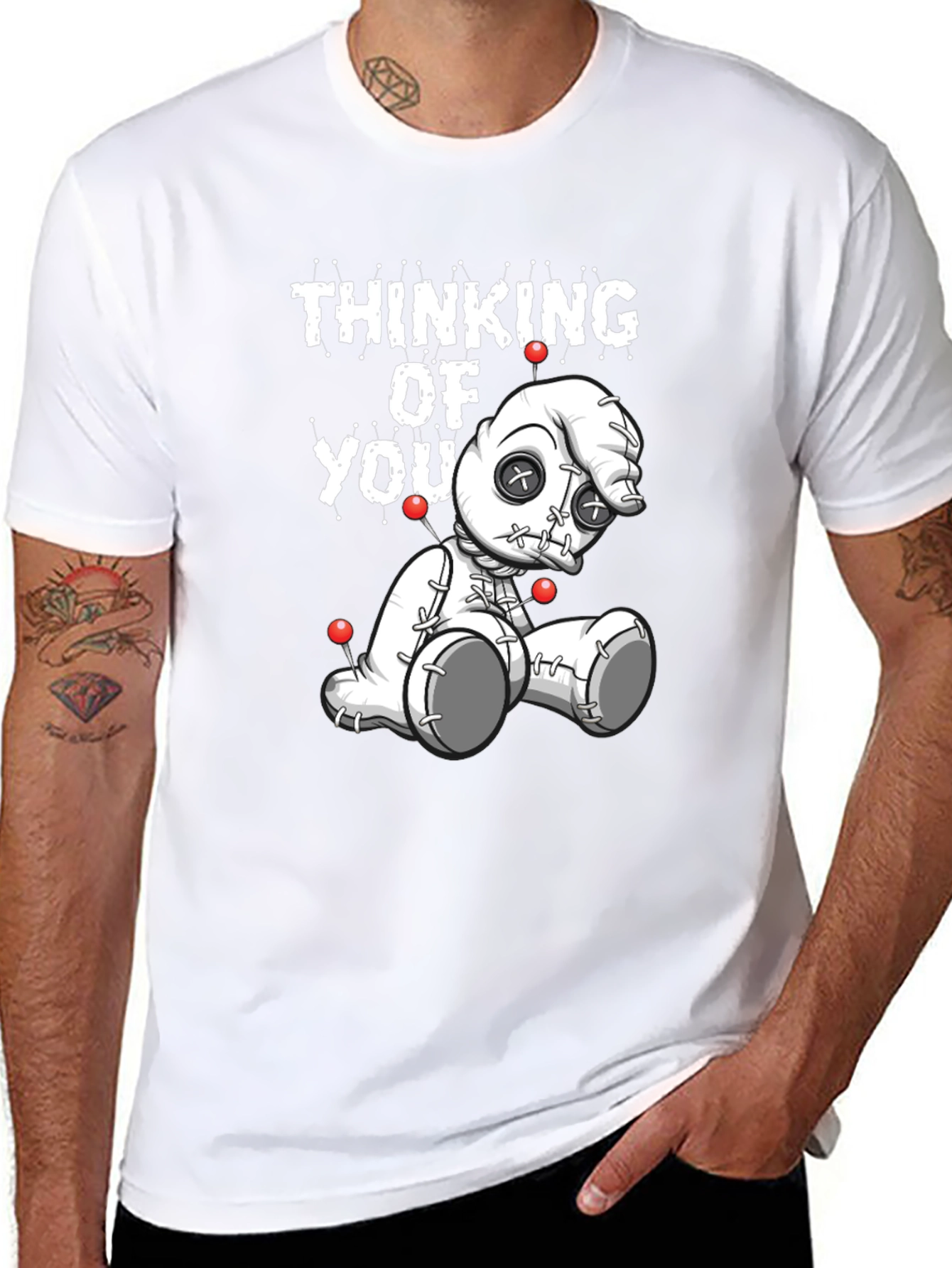Thinking Of You Voodoo Doll T-Shirt