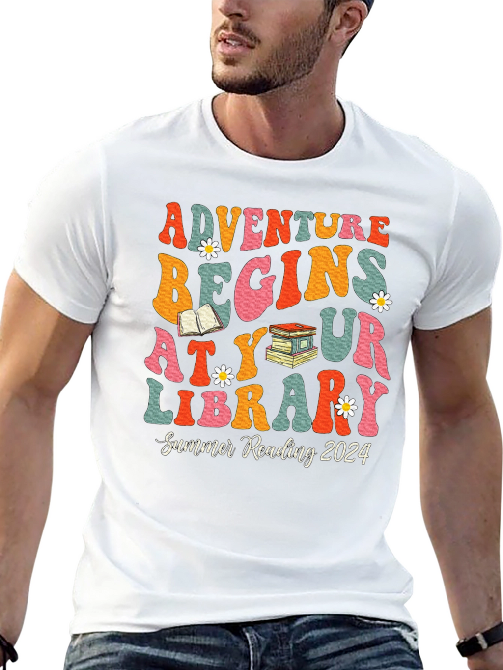 Adventure Begins At Your Library T-Shirt