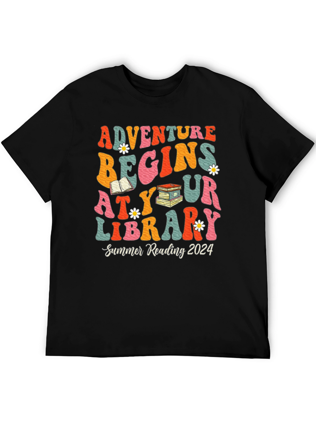 Adventure Begins At Your Library T-Shirt