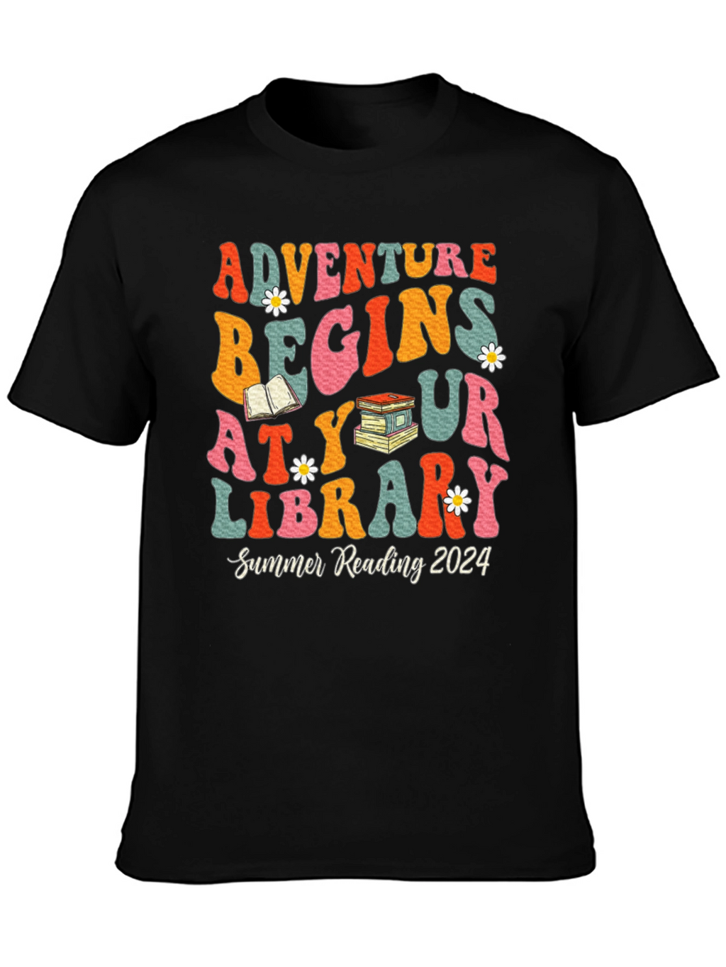Adventure Begins At Your Library T-Shirt
