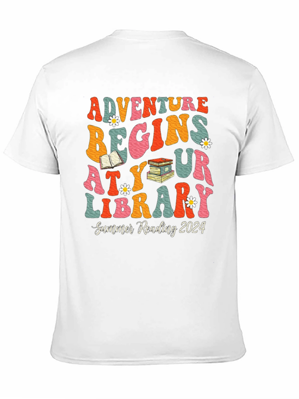 Adventure Begins At Your Library T-Shirt