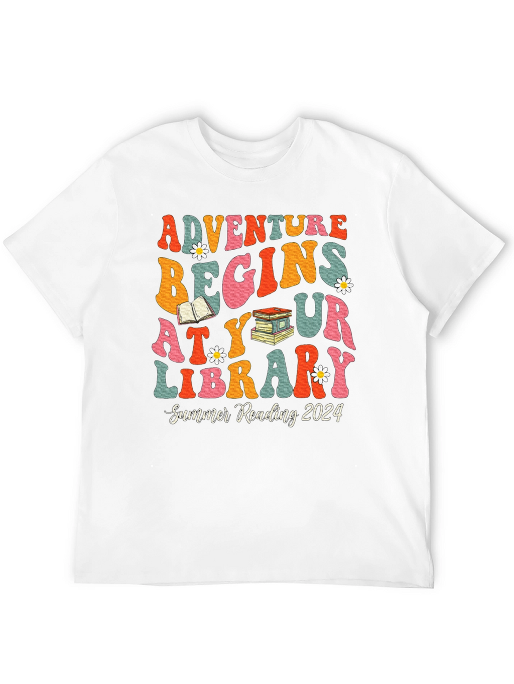 Adventure Begins At Your Library T-Shirt