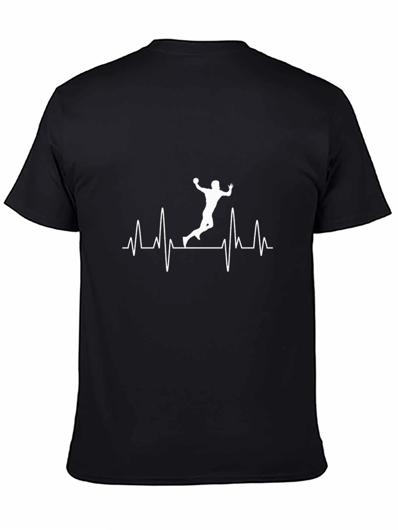Handball Heartbeat T-Shirt - Sports Fan Apparel