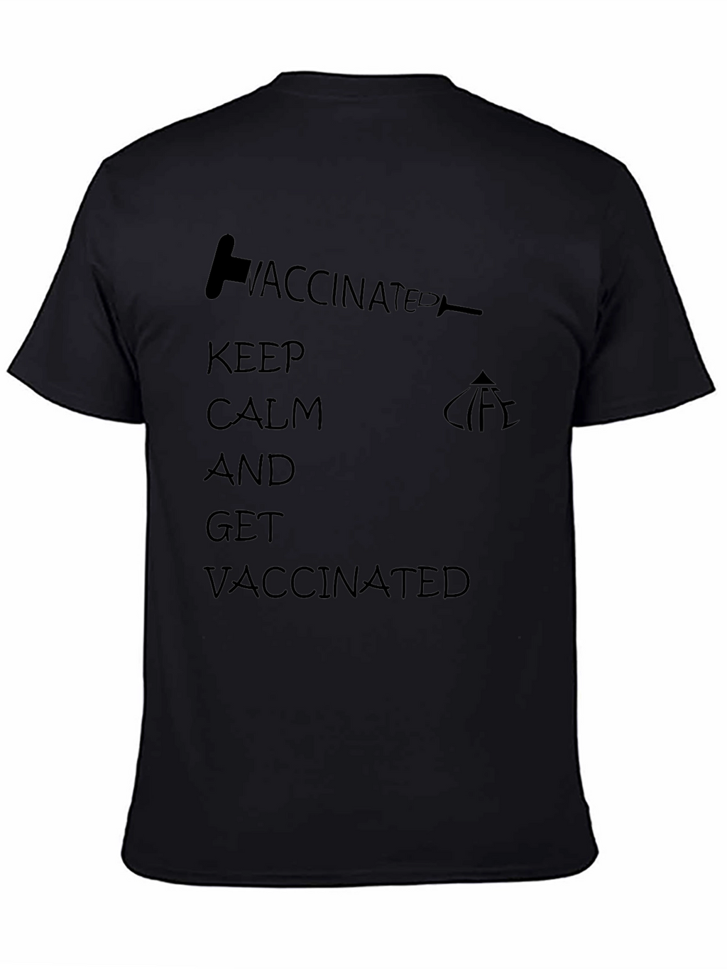 Vaccinated Keep Calm T-Shirt