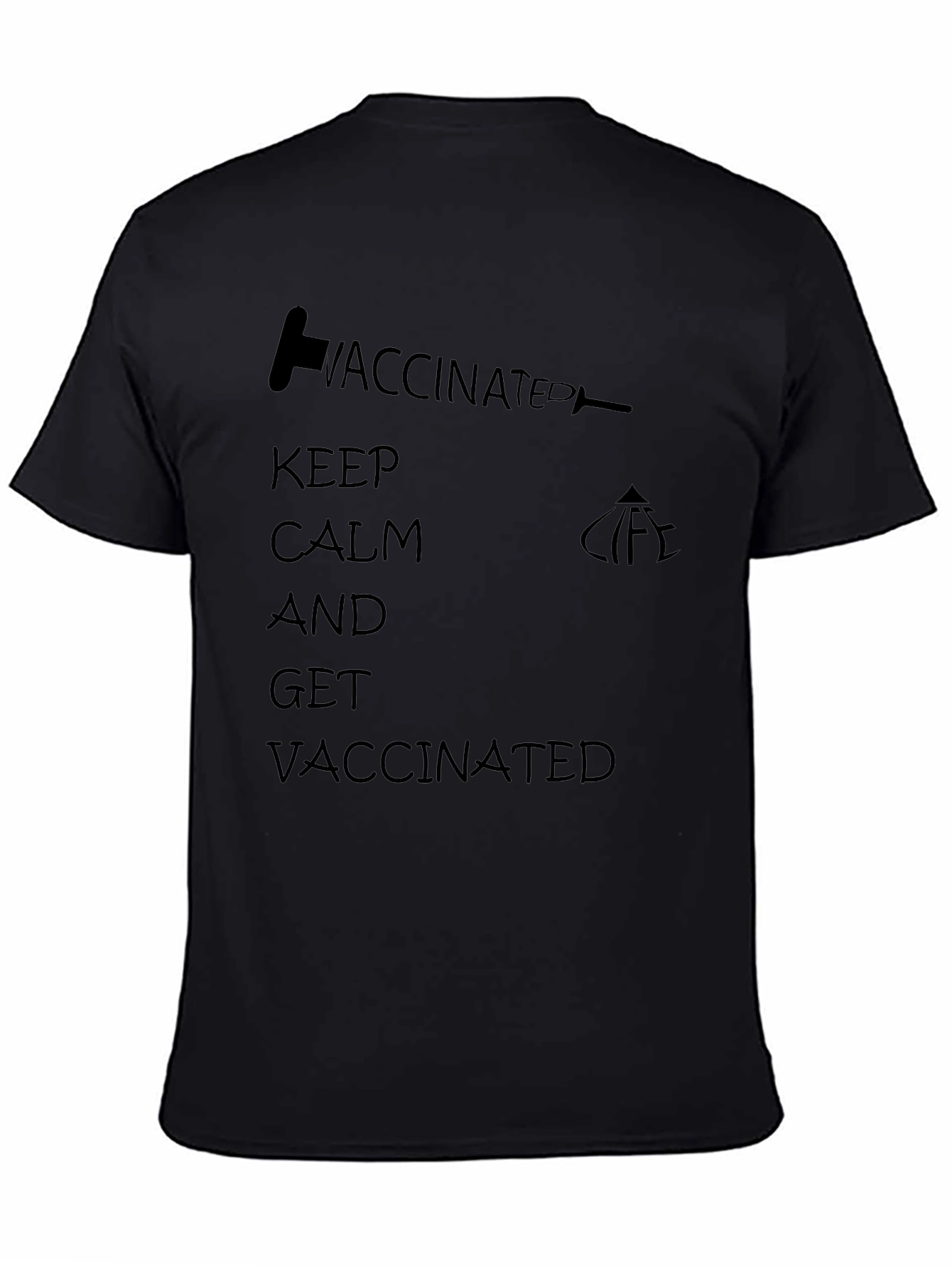 Vaccinated Keep Calm T-Shirt