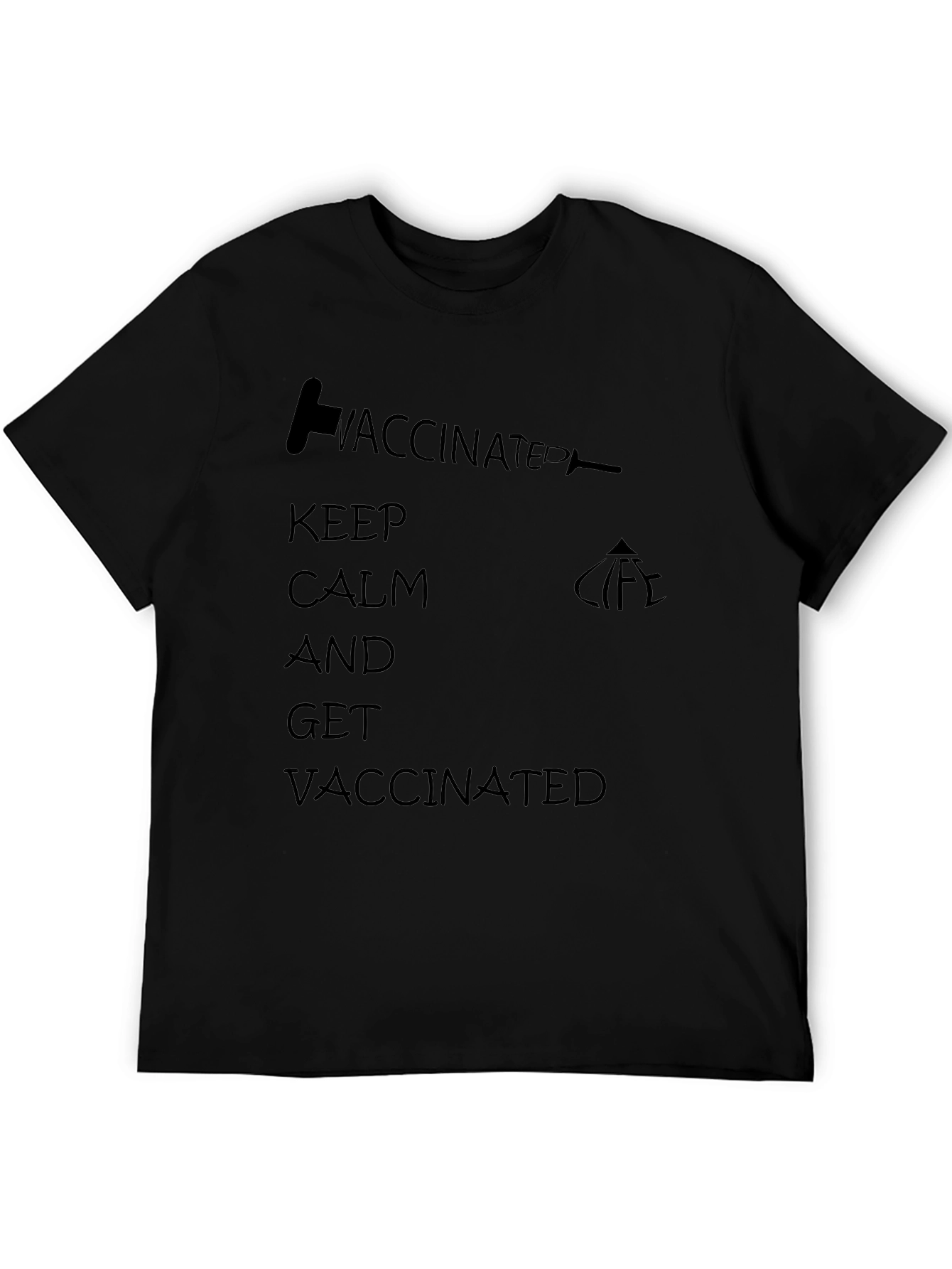 Vaccinated Keep Calm T-Shirt
