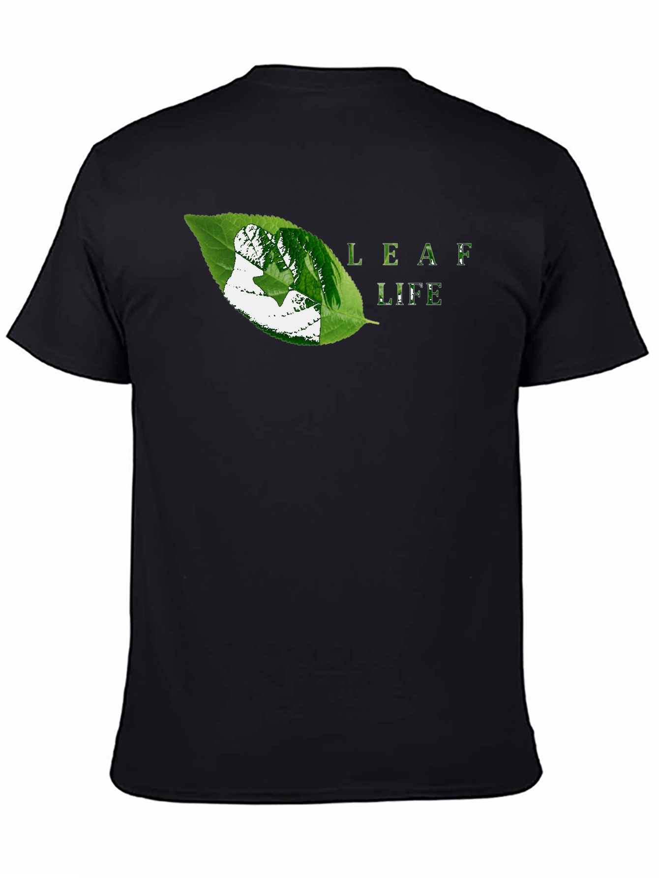 Leaf Life Graphic Tee - Nature Inspired Design