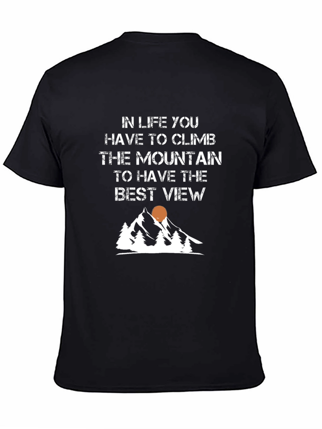 Climb the Mountain Graphic Tee - Adventure T-Shirt