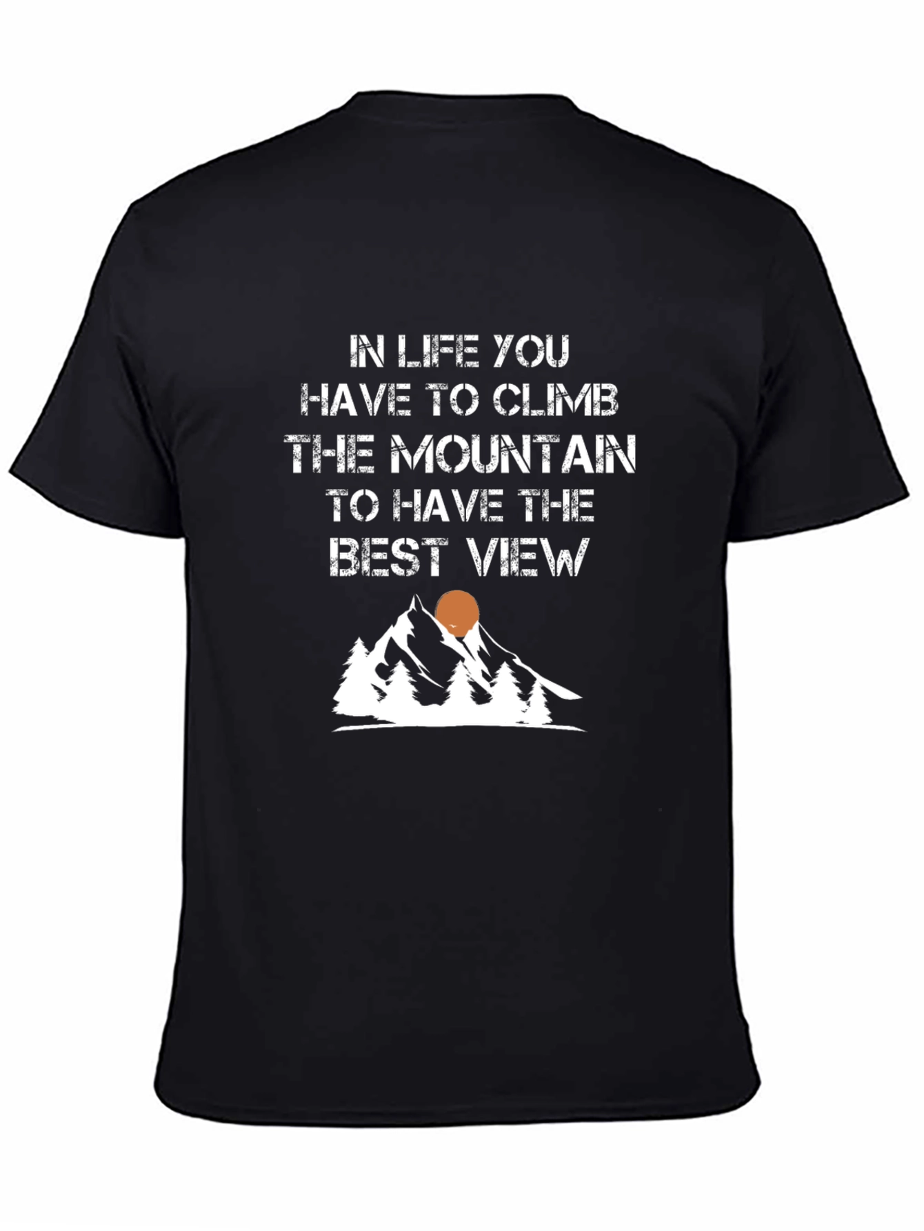 Climb the Mountain Graphic Tee - Adventure T-Shirt