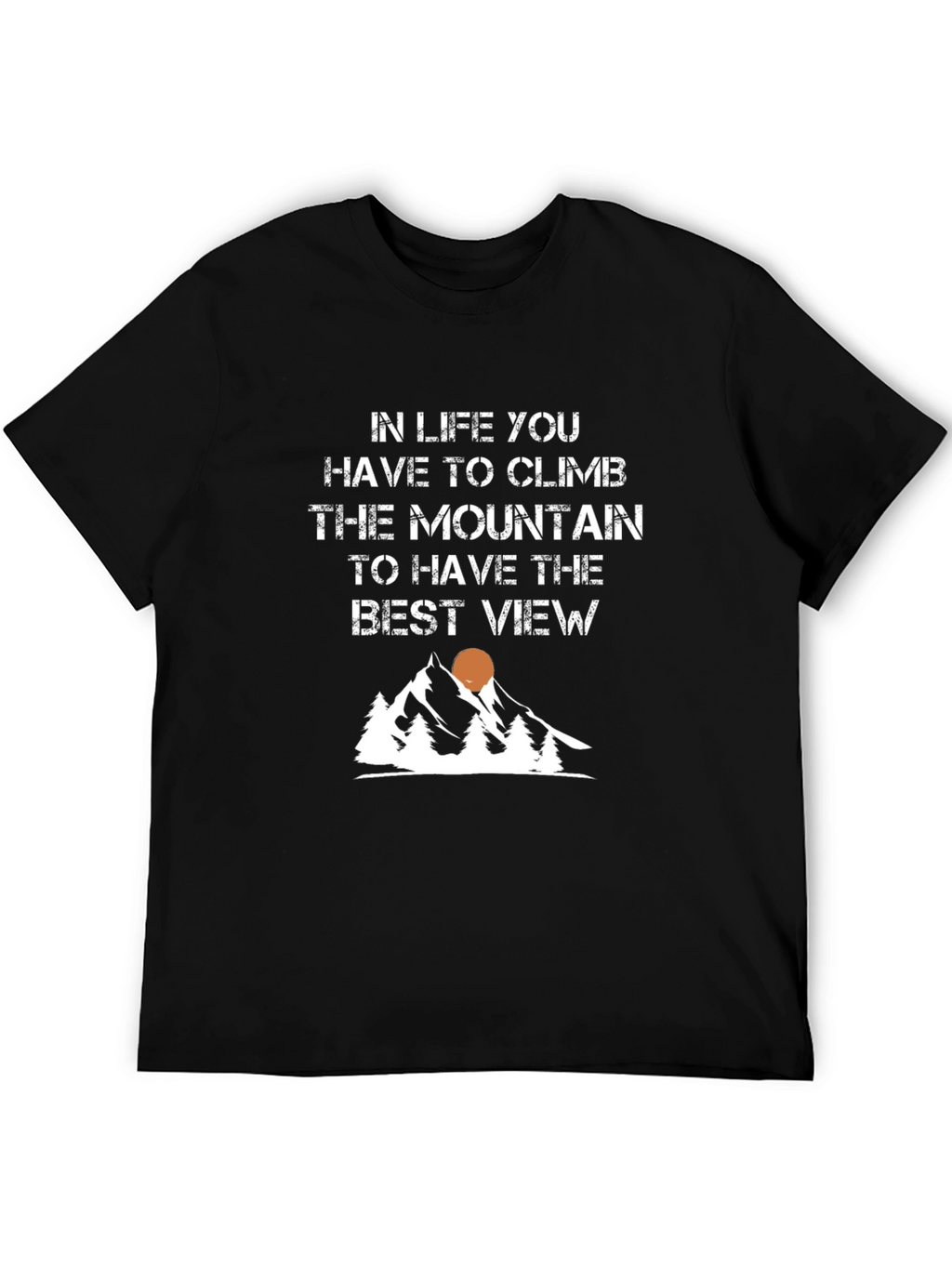 Climb the Mountain Graphic Tee - Adventure T-Shirt