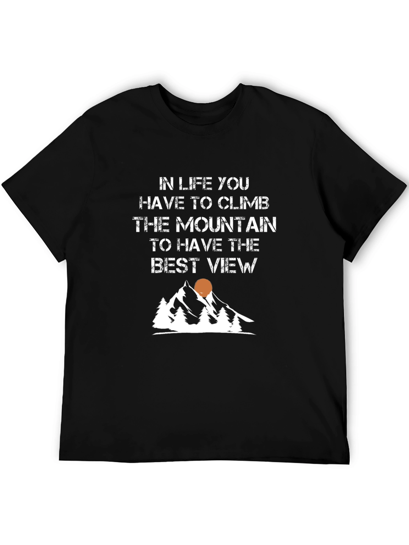 Climb the Mountain Graphic Tee - Adventure T-Shirt