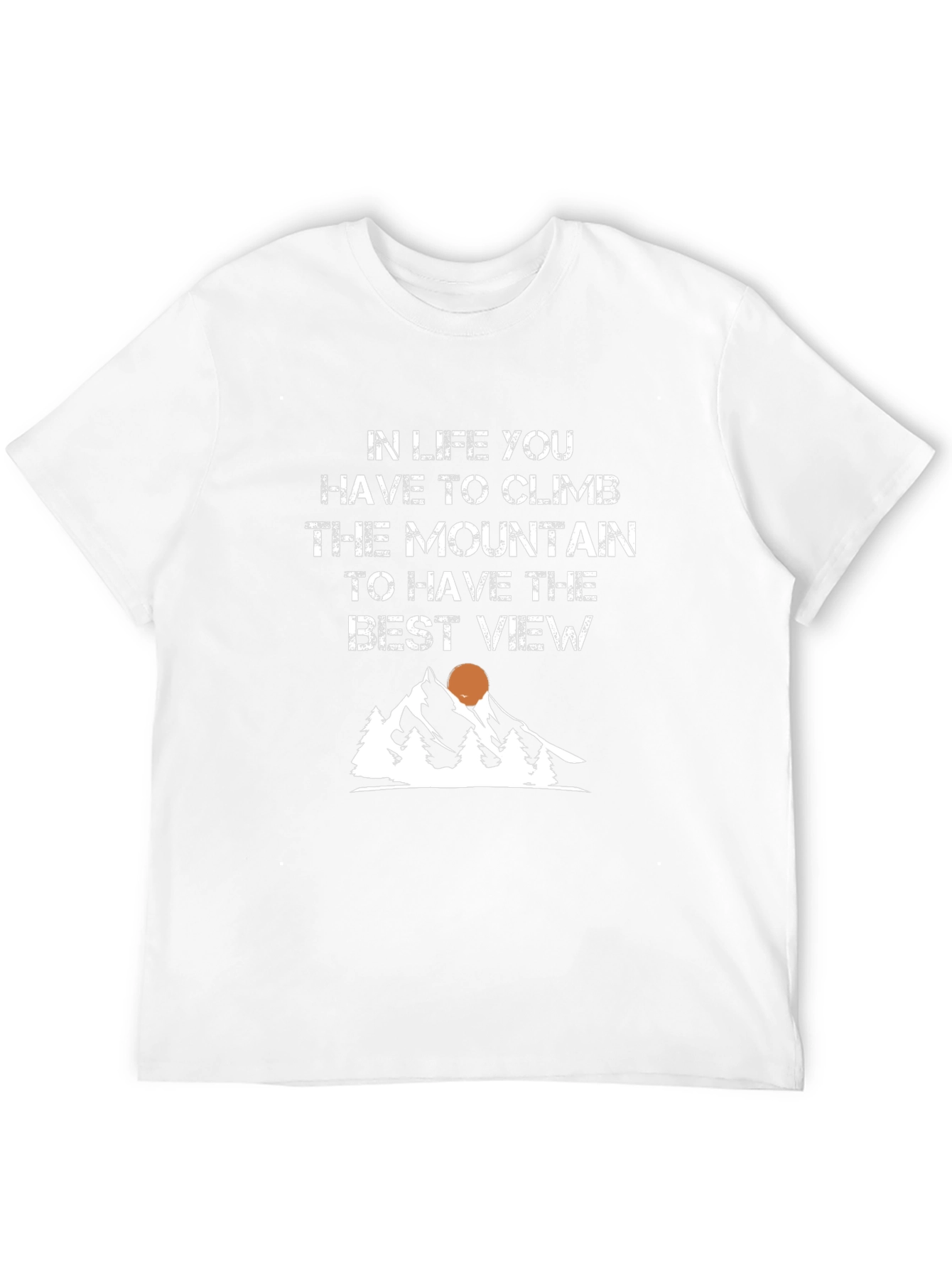 Climb the Mountain Graphic Tee - Adventure T-Shirt