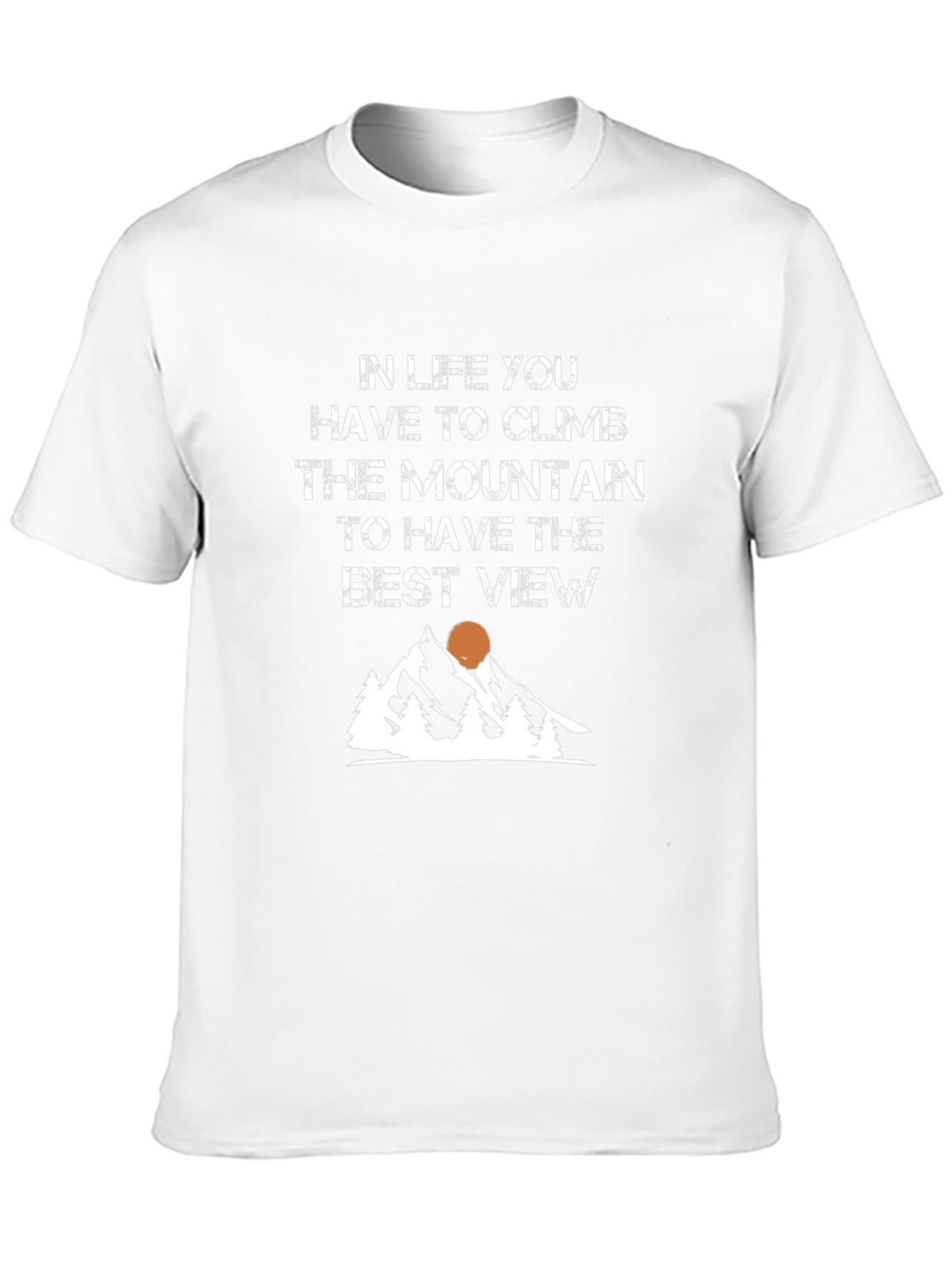 Climb the Mountain Graphic Tee - Adventure T-Shirt