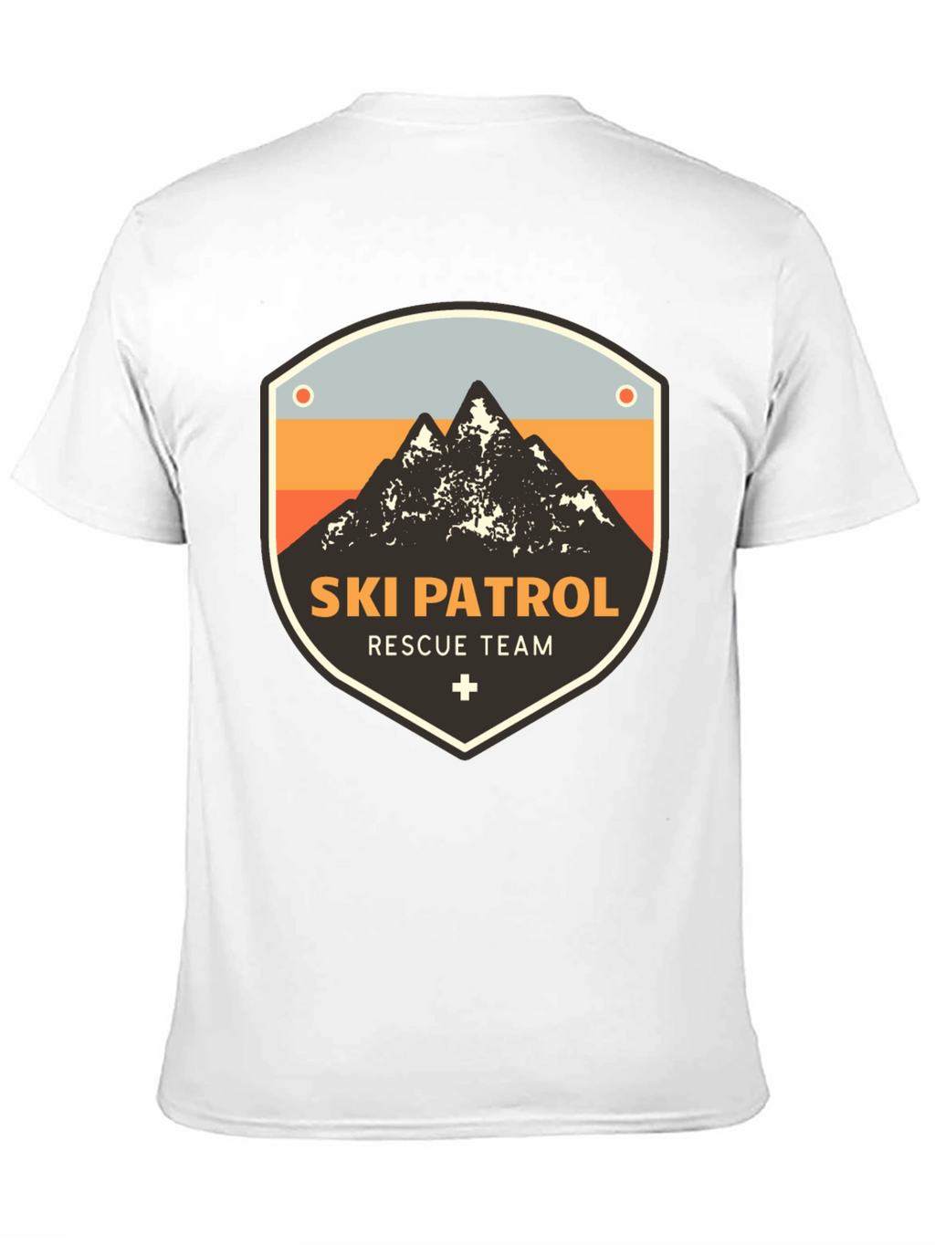 Ski Patrol Rescue Team Graphic T-Shirt