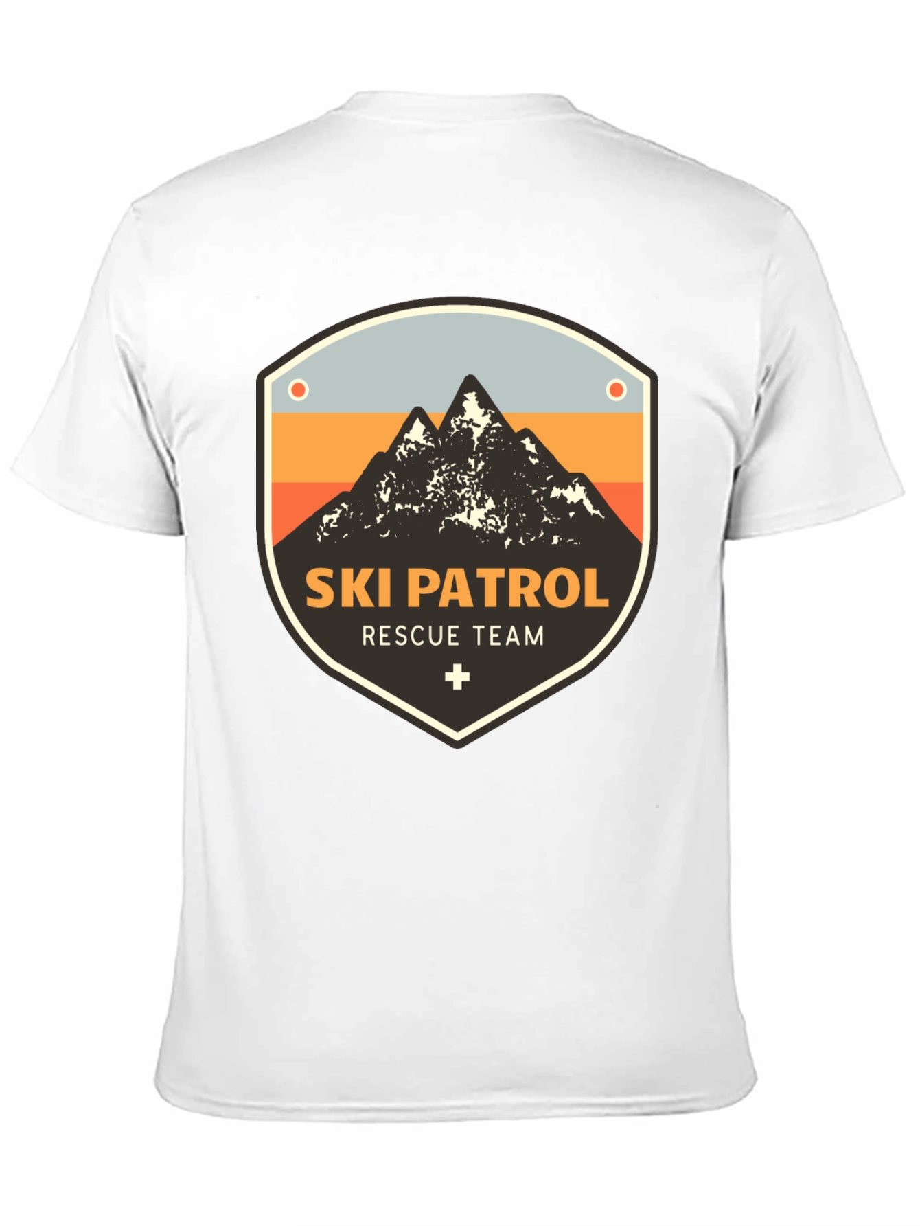 Ski Patrol Rescue Team Graphic T-Shirt