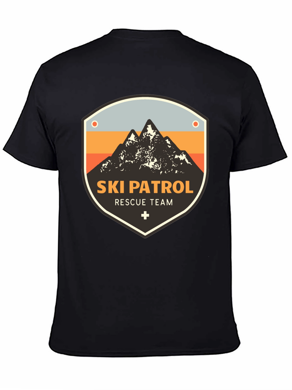 Ski Patrol Rescue Team Graphic T-Shirt
