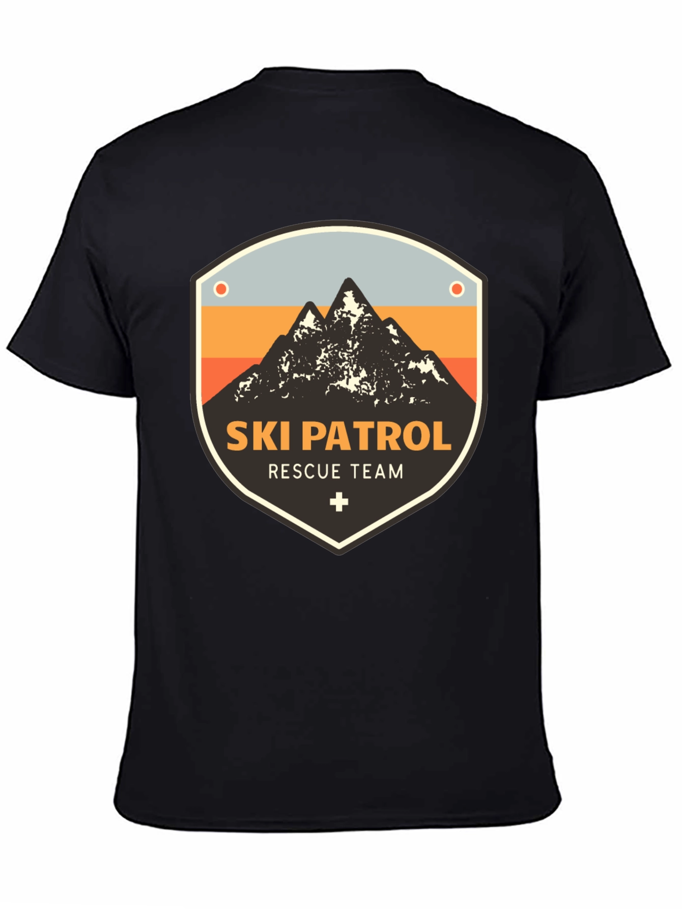 Ski Patrol Rescue Team Graphic T-Shirt
