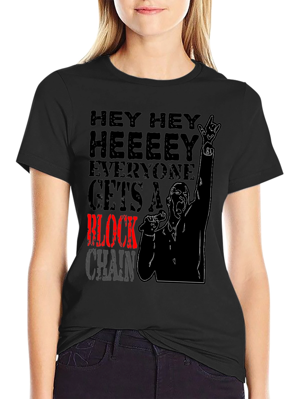 Hey Hey Block Chain T-Shirt
