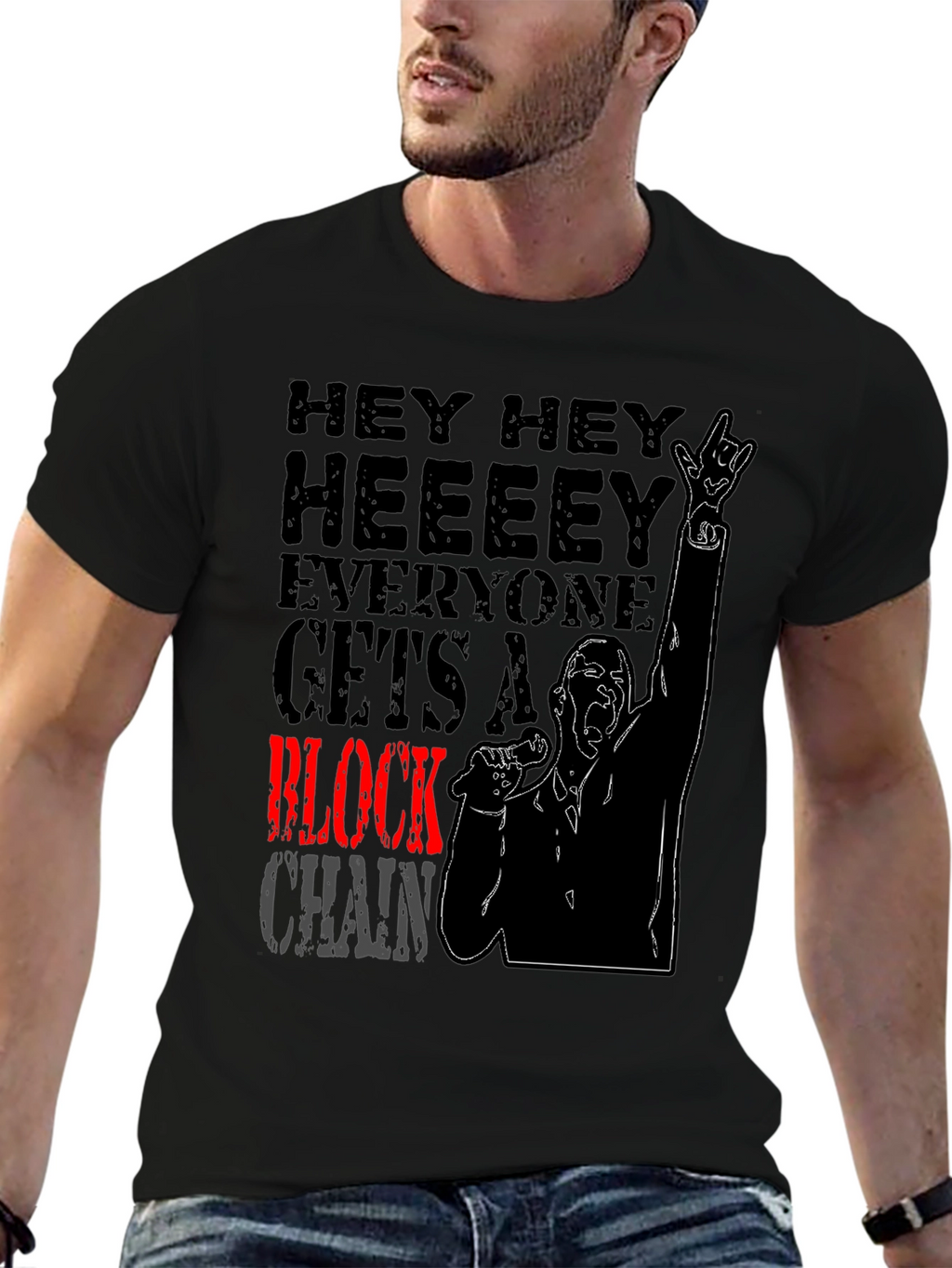 Hey Hey Block Chain T-Shirt