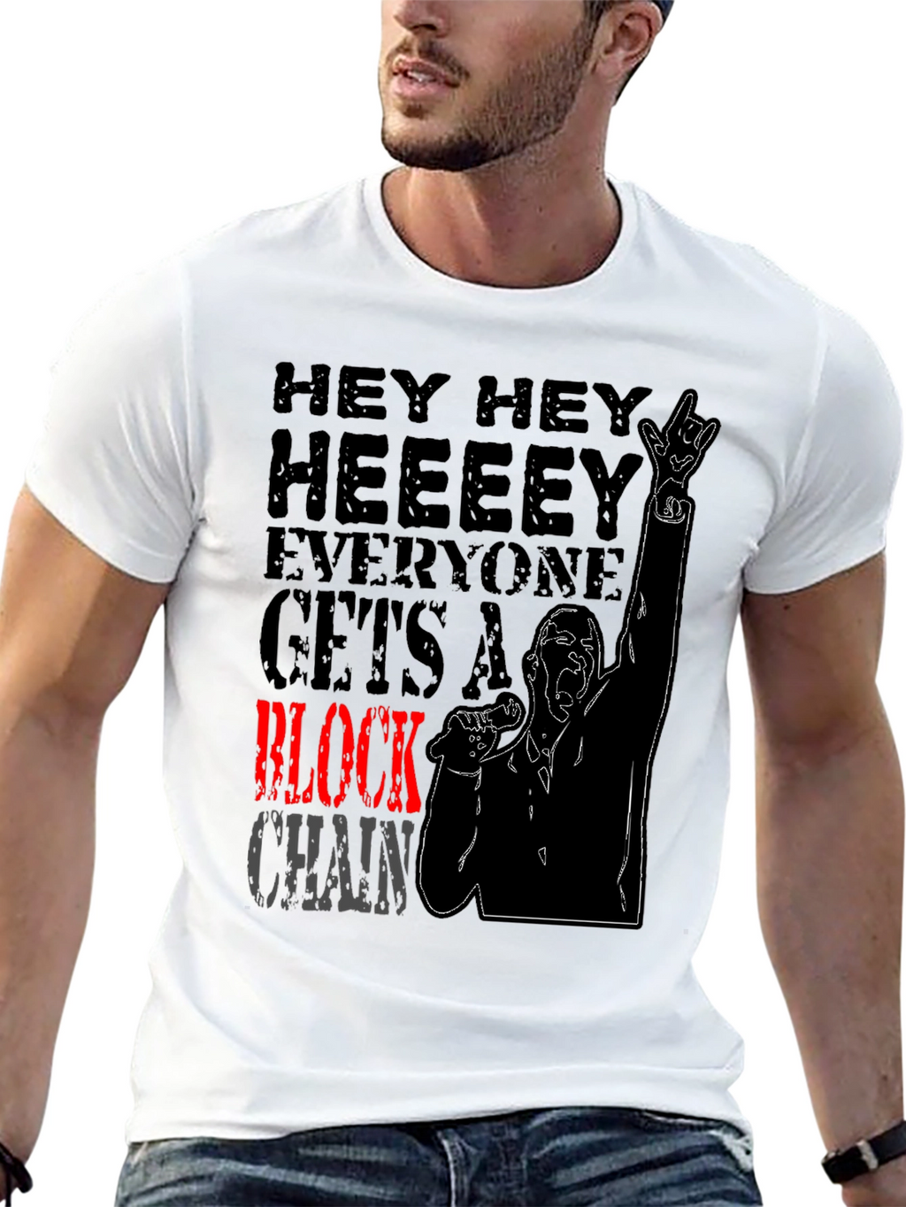 Hey Hey Block Chain T-Shirt