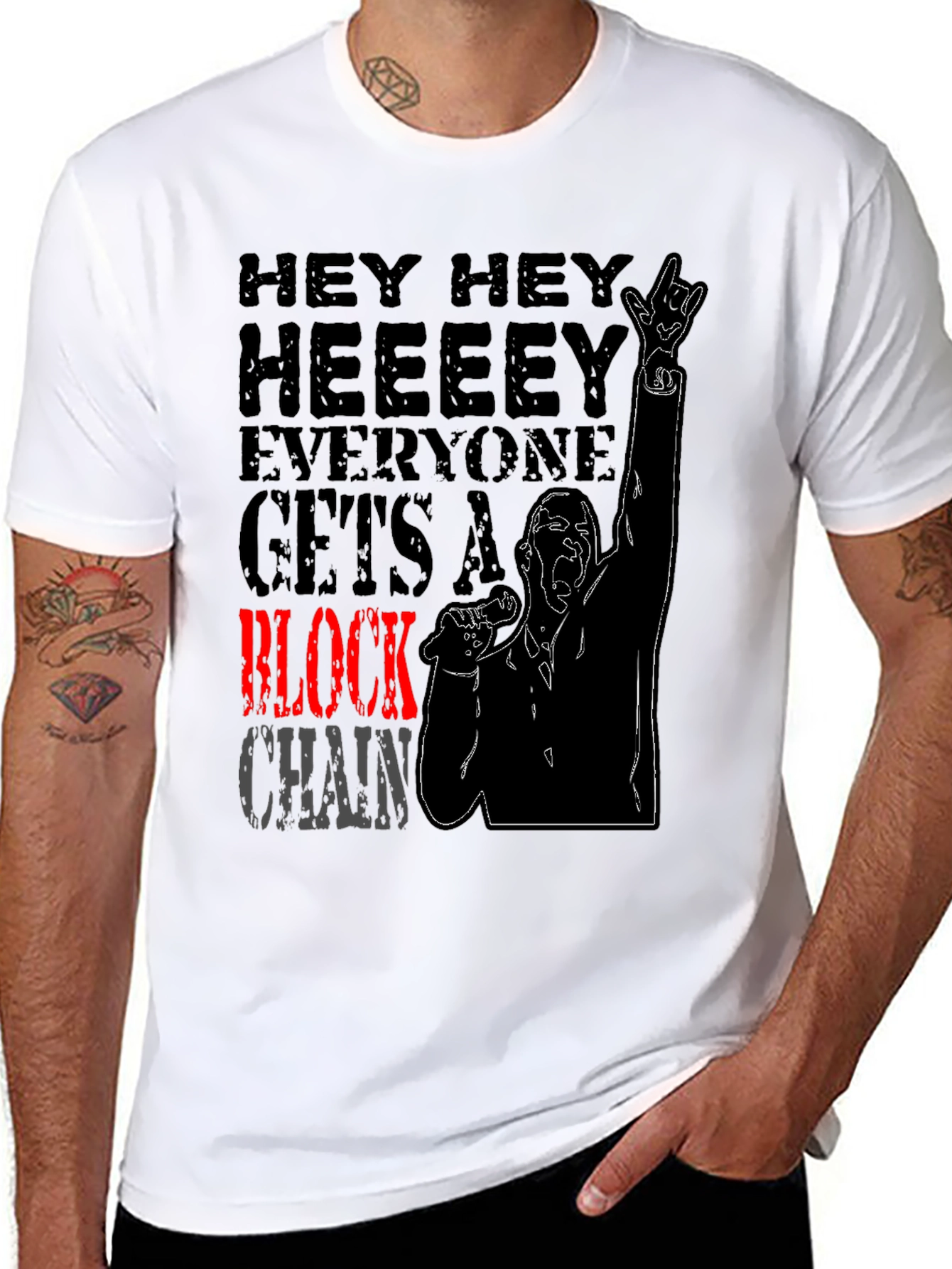 Hey Hey Block Chain T-Shirt