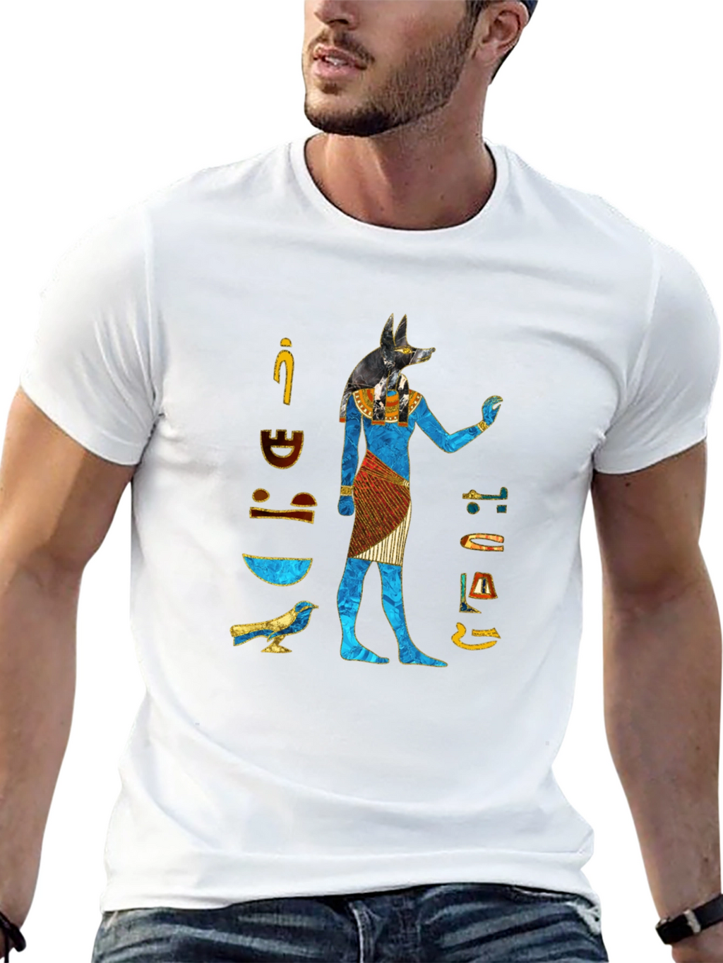 Egyptian Anubis Graphic Tee