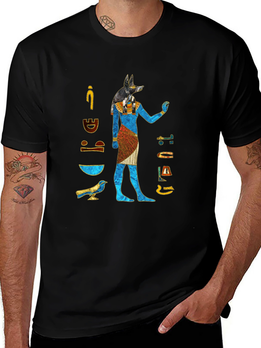 Egyptian Anubis Graphic Tee