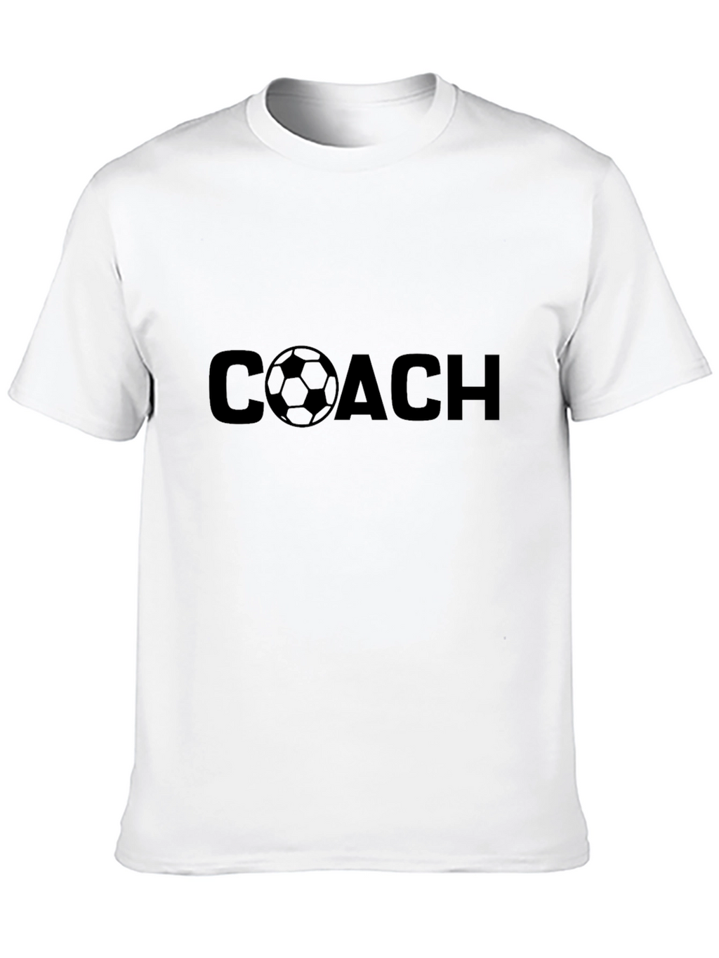 Soccer Coach T-Shirt - Black