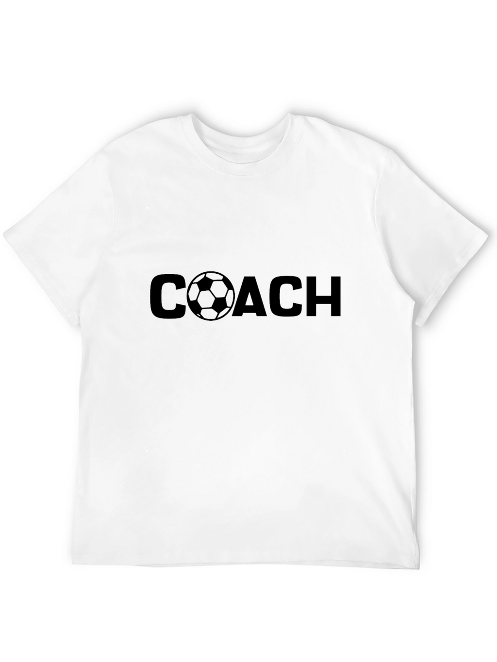 Soccer Coach T-Shirt - Black