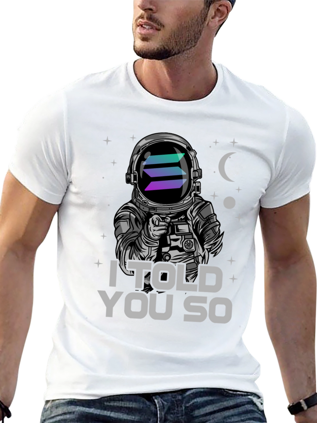Solana Astronaut T-Shirt - I Told You So