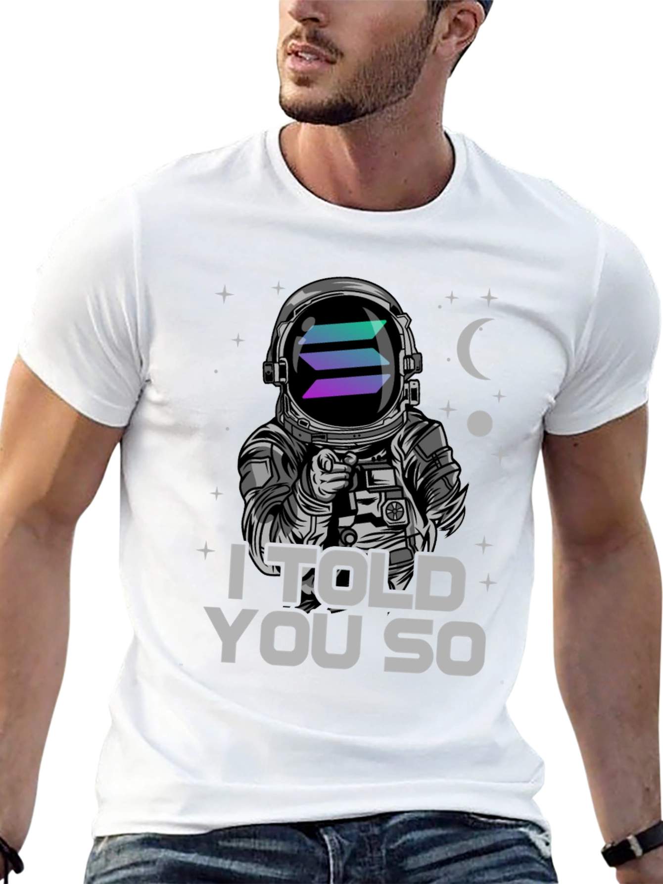 Solana Astronaut T-Shirt - I Told You So