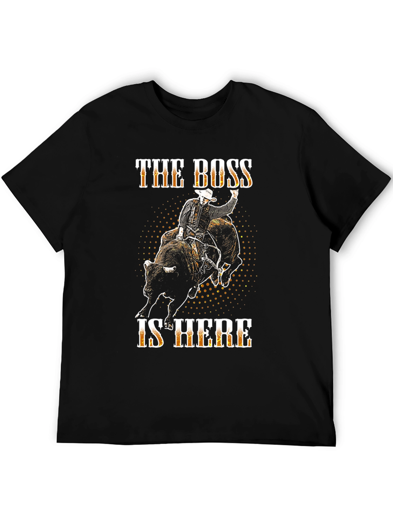The Boss Is Here Graphic Tee