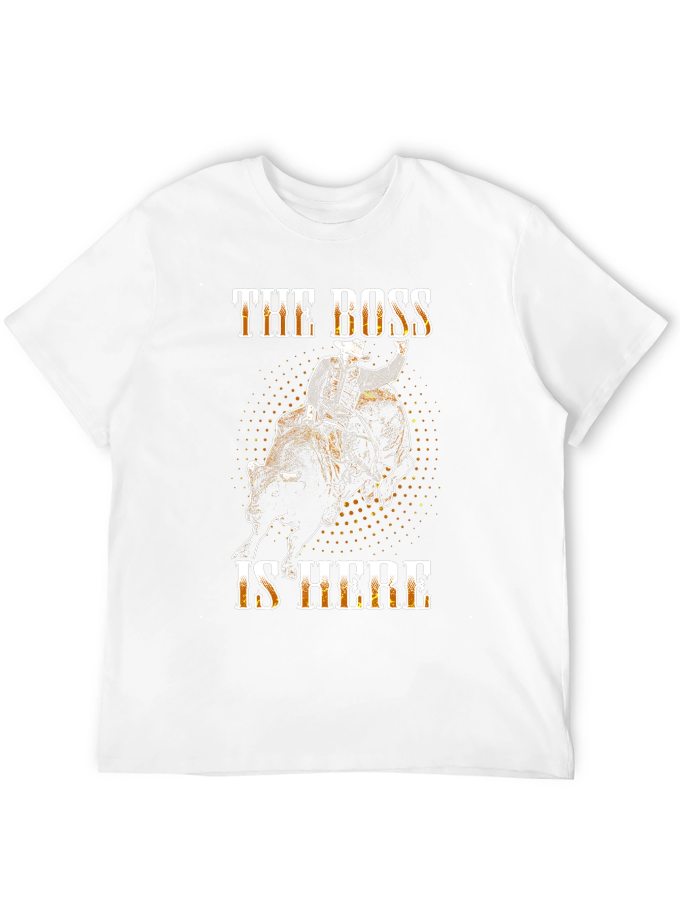 The Boss Is Here Graphic Tee