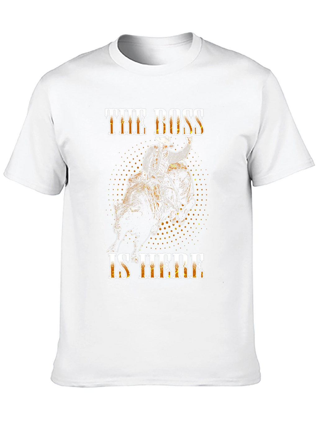 The Boss Is Here Graphic Tee